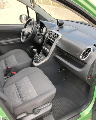 Suzuki Splash cena 14500 przebieg: 148234, rok produkcji 2009 z Paczków małe 121
